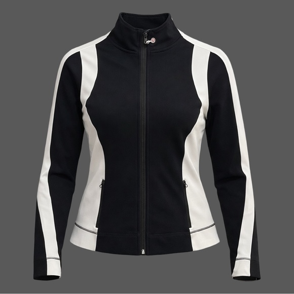 lululemon athletica Jackets & Blazers - Lululemon Forme Jacket - Black/White Color Block Version